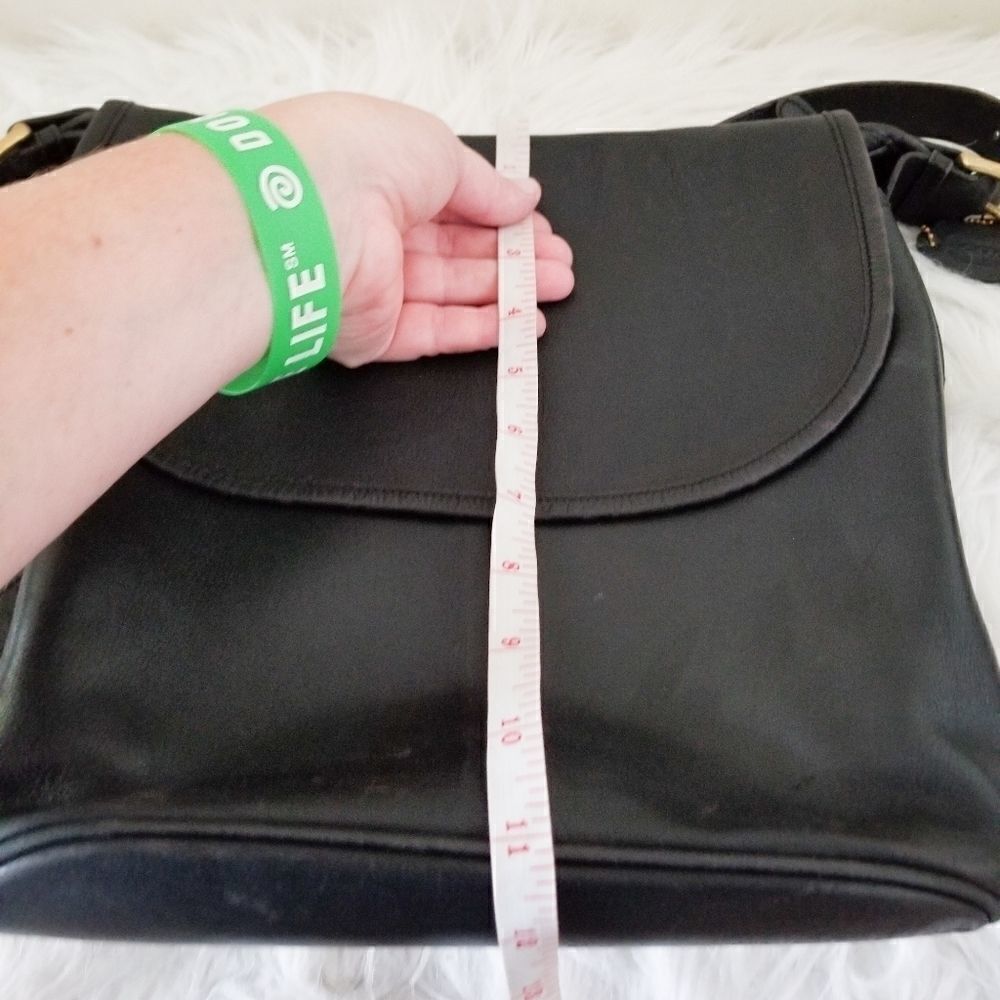 Coach crossbody shoulder multi pocket hand black - Picture 10 of 12